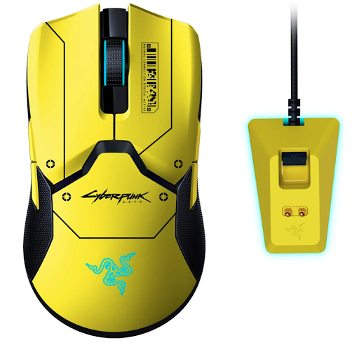 /alt img tag= Razer Viper Cyberpunk 2077 gaming mouse 