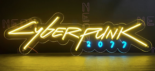 Cyberpunk 2077 Neon Sign Light