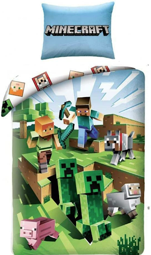 MINECRAFT BED SET CACTUS RUN