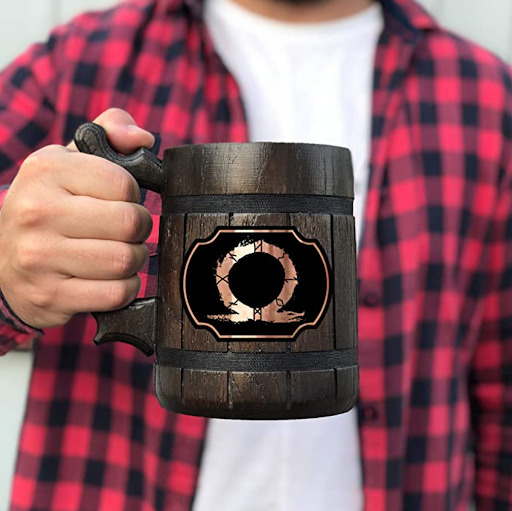 God of War Merch Beer Mug