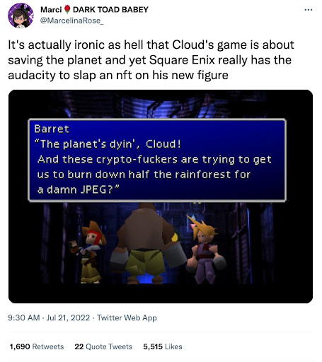 Final Fantasy NFT review