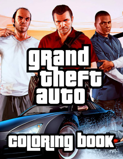 GTA coloring book
