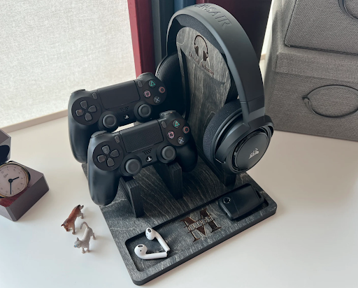 Personalized Controller and Headphone Stand
