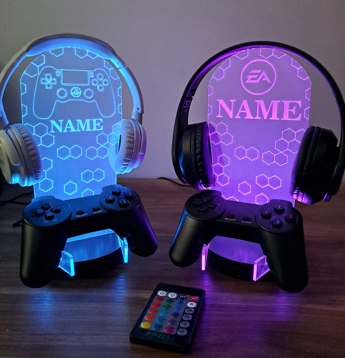 Personalized Controller and Headphone Stand