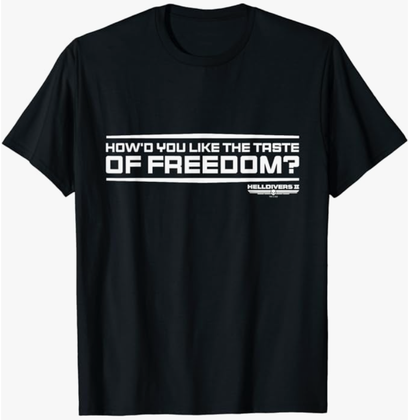 Helldivers II Taste Of Freedom T-Shirt