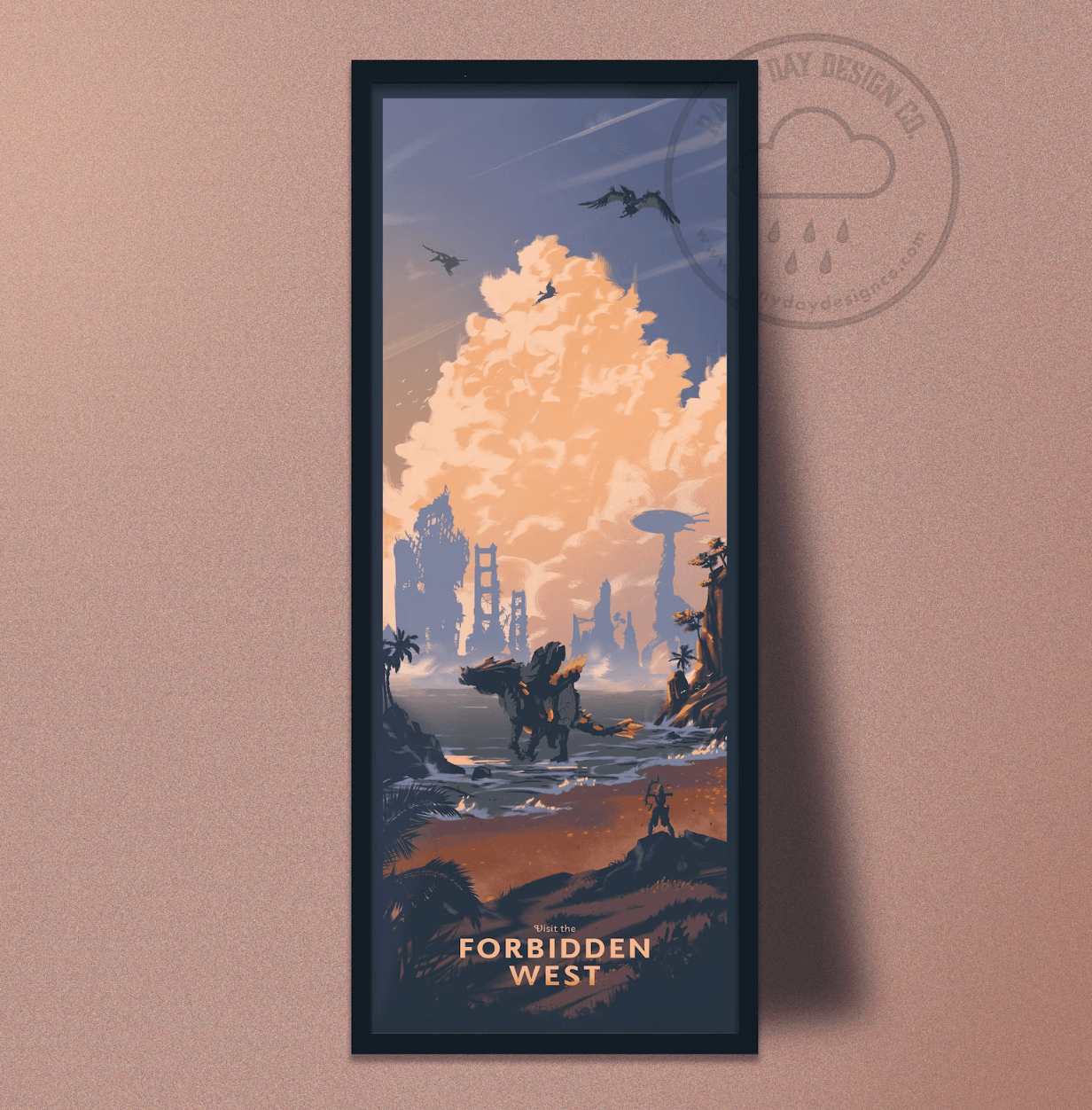 Forbidden West Travel Poster