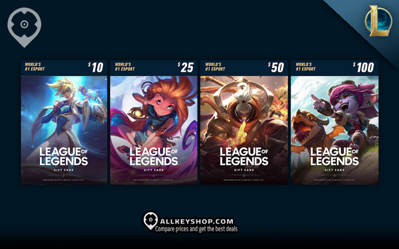 League of Legends Gift Cards