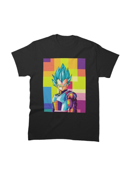 Dragon Ball Vegeta Art Tshirt