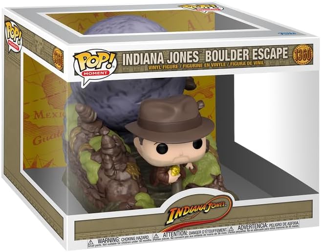 Indiana Jones Funko Pop Boulder Scene