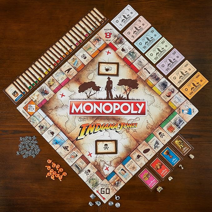Indiana Jones Monopoly Game