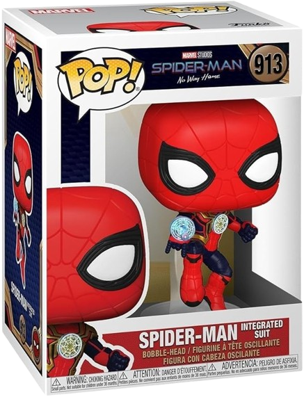 Funko Pop Marvel : Spiderman Integrated Suit