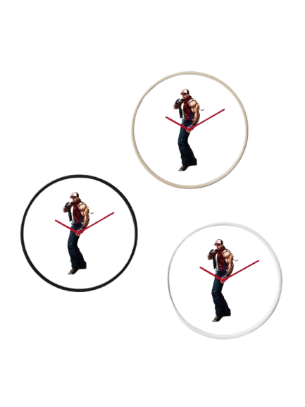 Fatal Fury Wall Clock